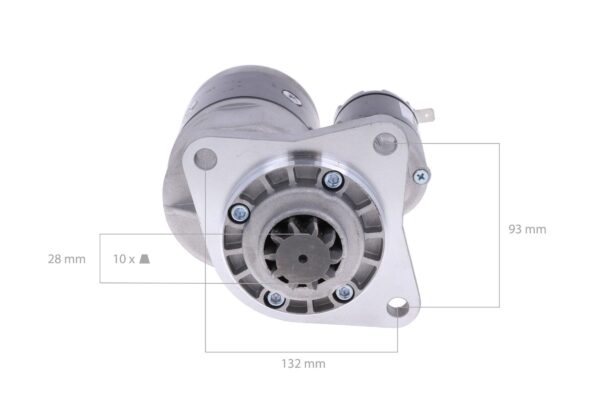 Starter (Lucas TVS) - 12V, 2.8 KW