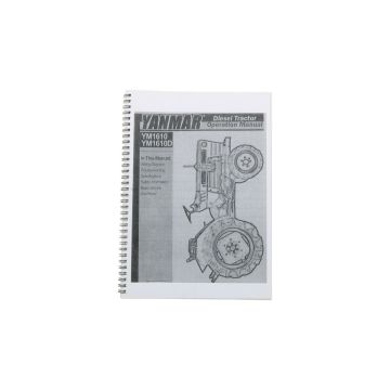 Gebrauchsanweisung Yanmar YM1610 (english)