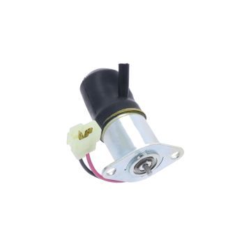 Stop Solenoid Iseki E3CC, E3CD, E3CE, E3CF, E255, E262, E269, E374, E383, E393, E3100, E3112, Massey Ferguson, Agco, Challenger, Shibaura