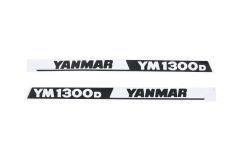 Aufklebersatz Motorhaube Yanmar YM1300