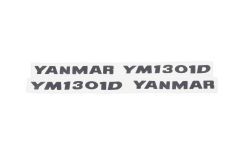 Aufklebersatz Motorhaube Yanmar YM1301