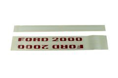 Aufklebersatz Motorhaube Ford 2000