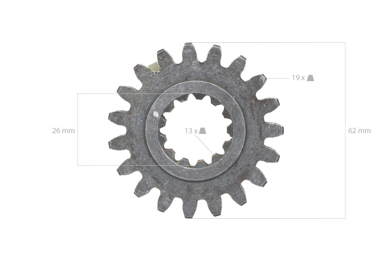 Spicer - 84677 - Differential Ring and Pinion