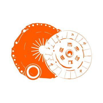 Kupplungssatz Hinomoto C142, C144, 172, C174, E1802, E1804, Allis Chalmers 5015, 5215