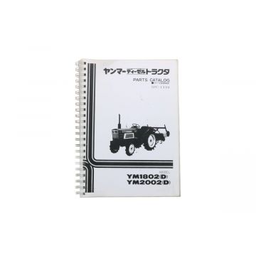 Yanmar YM1802, YM2002 Teilekatalog mit technische Zeignungen