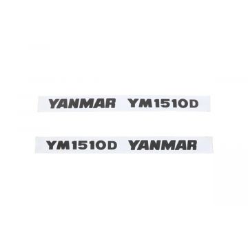 Aufklebersatz Motorhaube Yanmar YM1510