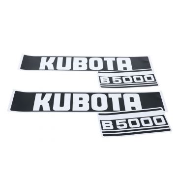 Aufklebersatz Motorhaube Kubota B5000