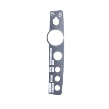 Armaturenbrettaufkleber Iseki TX145, TX155, TX2140, TX2160, Bolens G152, G154, H152, H154, TX1502, TX1504, Weiß FB21