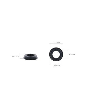 Dichtring Hinterachse Iseki TXG-, TXGS-Types, Massey Ferguson GC-Types, Agco ST22A
