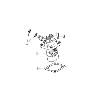 Dichtung Kraftstoffpumpe TX1300, TX1500, KE70, KE75