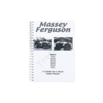 Werkstatt-Handbuch Massey Ferguson FE35, TE20, TEA20, TED20, TEF20
