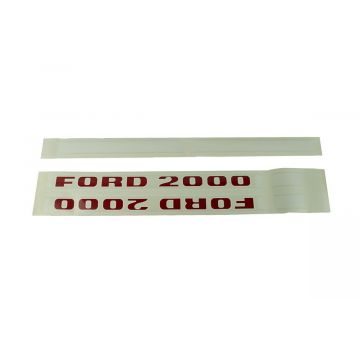 Aufklebersatz Motorhaube Ford 2000